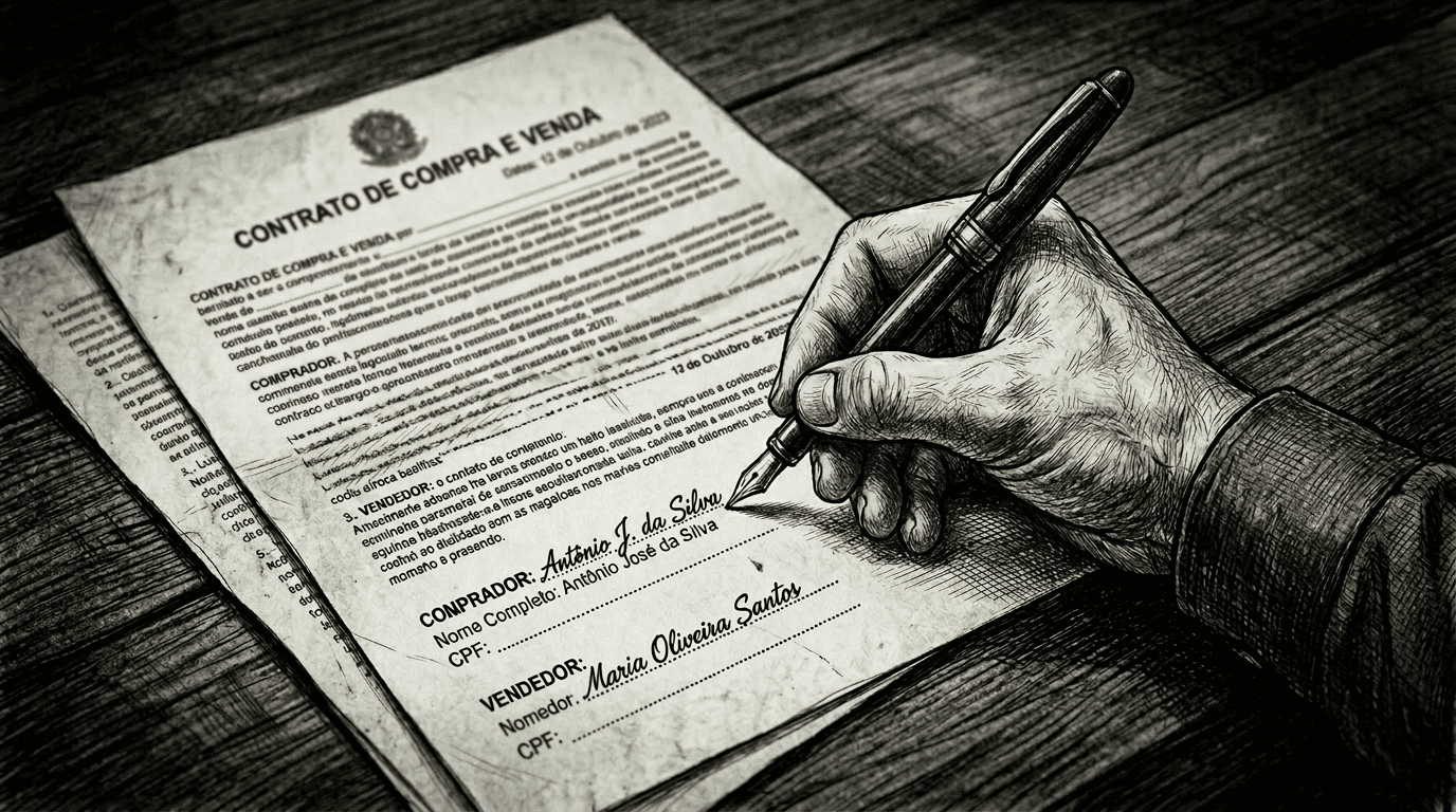 Contrato de compra e venda: Guia completo com modelos e exemplos [2026]