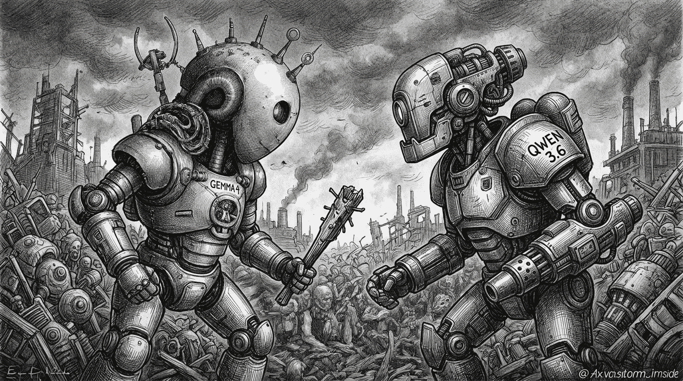 A guerra dos modelos Open Source: Gemma 4 do Google e Qwen 3.6 da Alibaba — E por que isso muda tudo